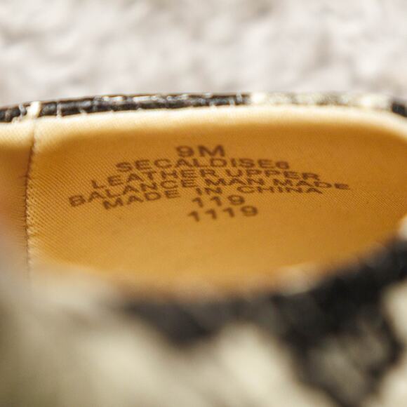 Easy Spirit Caldise Snake Print Leather Block Heel Shoes Womens Size 9 NWOB - Picture 8 of 15